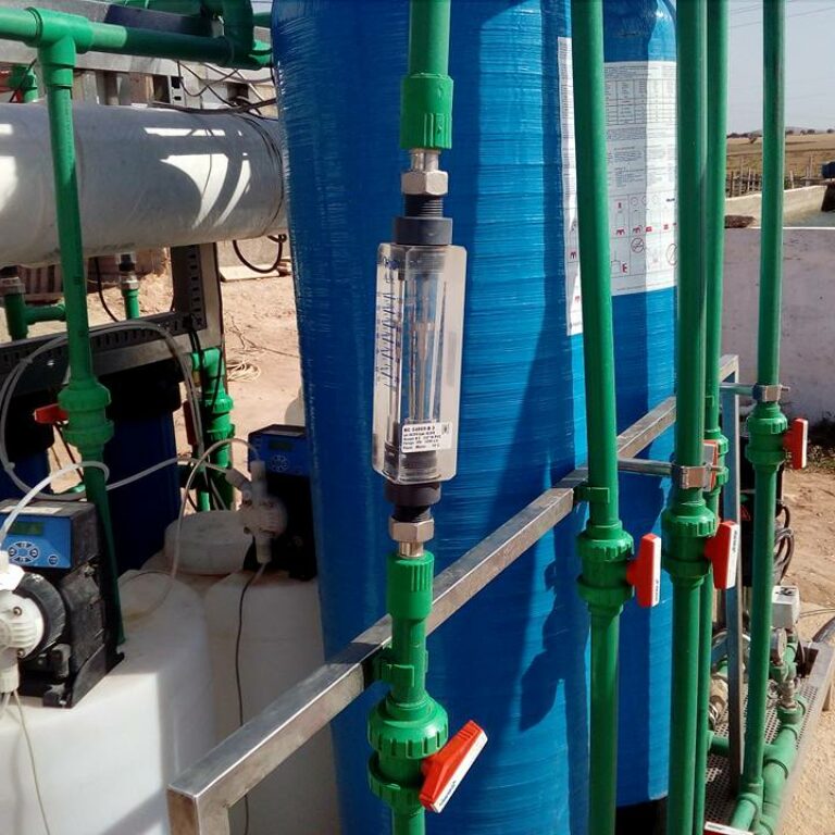 Installation d’une station osmose chez le client en Algérie