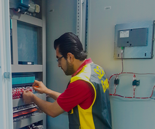 Installation réseau électrique de plusieurs chaînes KSK avec migration pupitre OP77 par KTP600