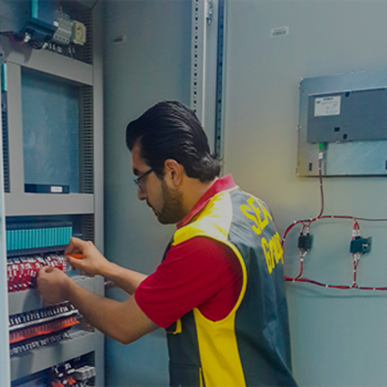 Installation réseau électrique de plusieurs chaînes KSK avec migration pupitre OP77 par KTP600